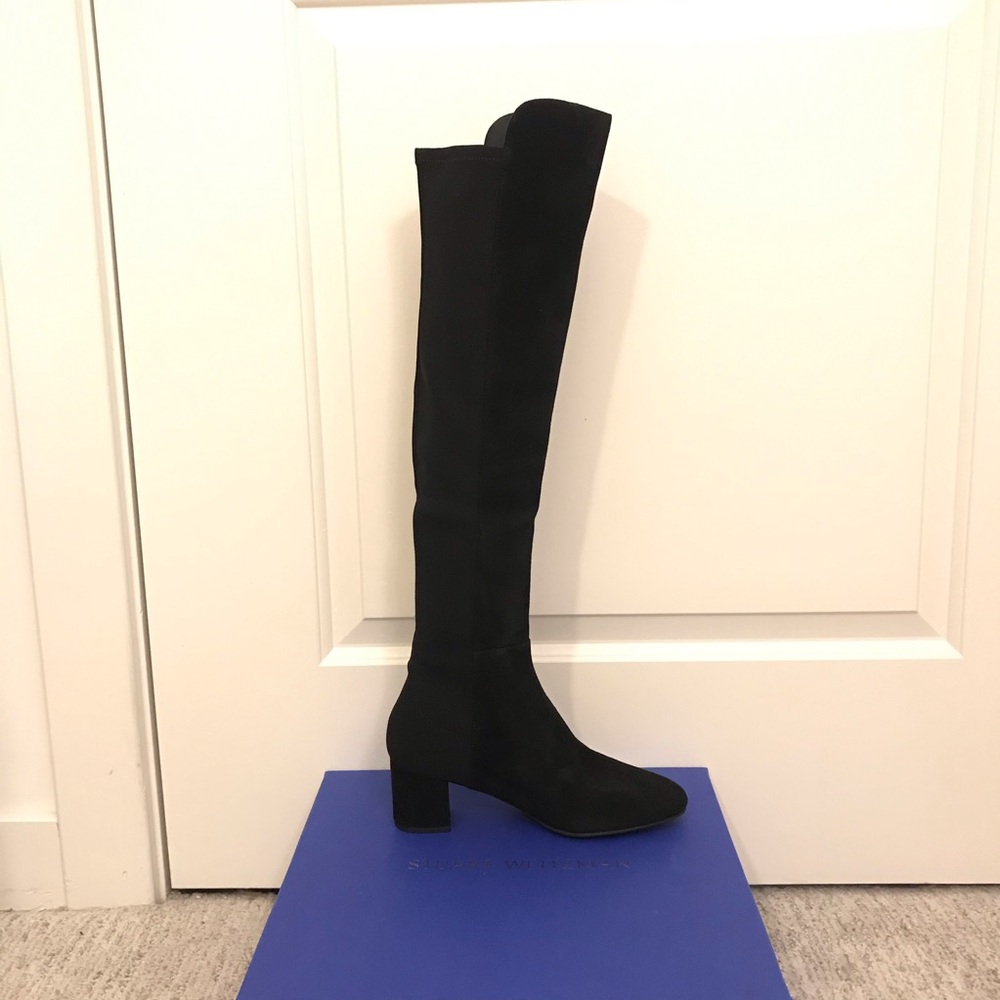 NWT Stuart Weitzman Gillian 60 Suede